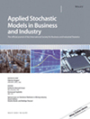 APPLIED STOCHASTIC MODELS IN BUSINESS AND INDUSTRY雜志封面